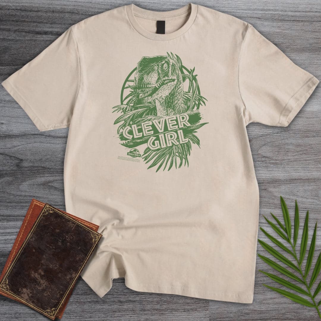 Clever Jurassic Girl T-Shirt