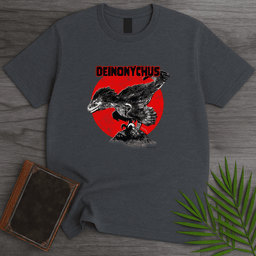 Deinonychus Swift Raptor T Shirt Gift For Nature Lover