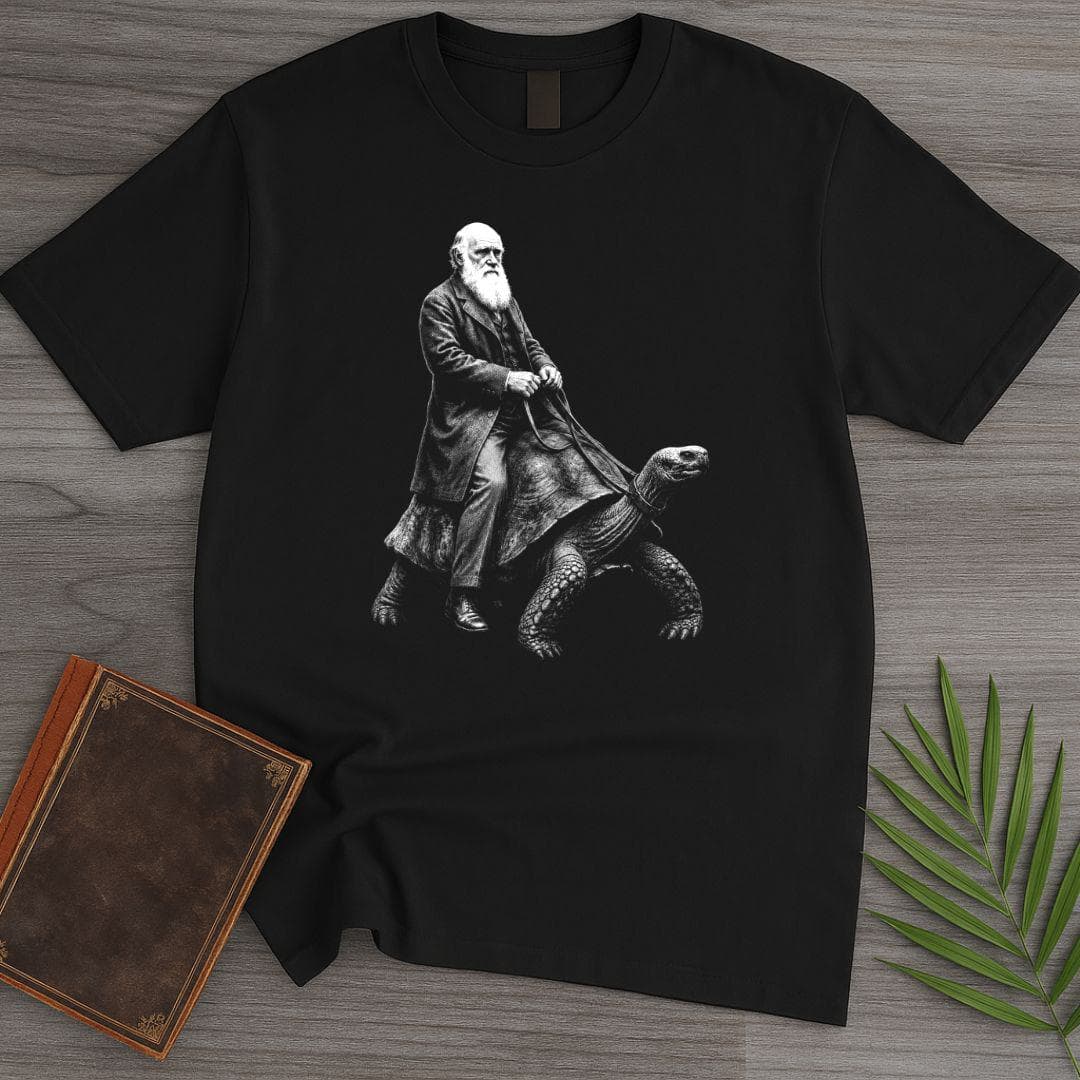 Darwins Slow Ride T Shirt Gift For Nature Lover