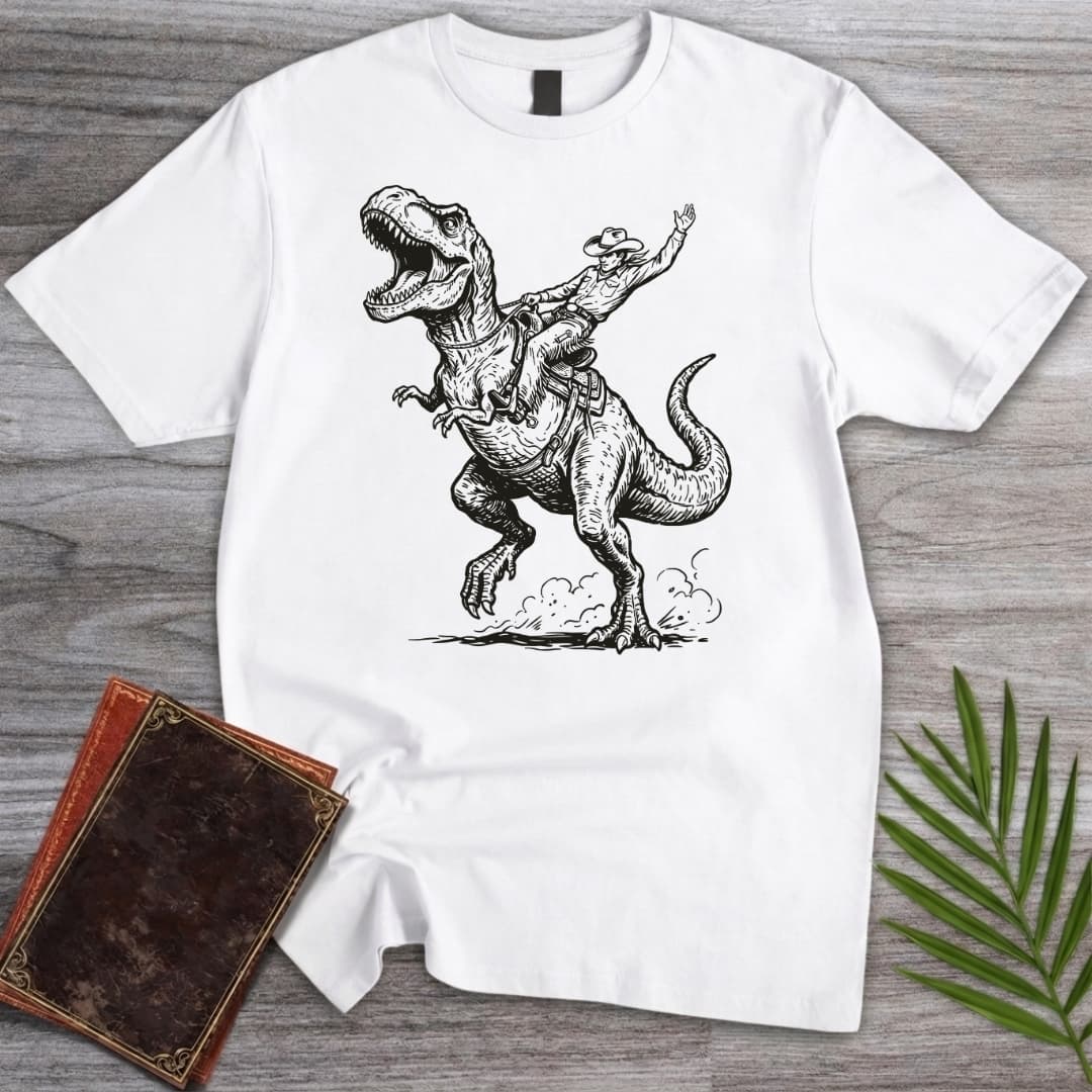 Cretaceous Rodeo T Rex T Shirt Gift For Dinosaur Lover