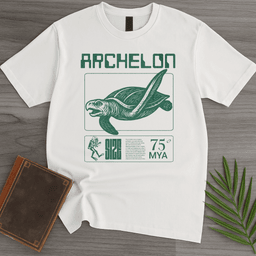 Archelon Ruling Turtle T Shirt Gift For Nature Lover