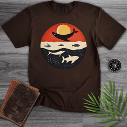 Cute Marine Mammals Graphic T Shirt Gift For Nature Lover