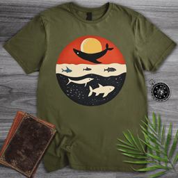 Cute Marine Mammals Graphic T Shirt Gift For Nature Lover