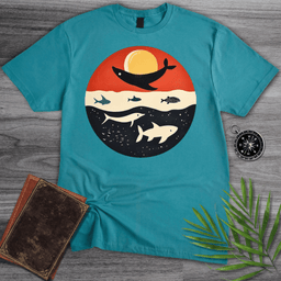 Cute Marine Mammals Graphic T Shirt Gift For Nature Lover