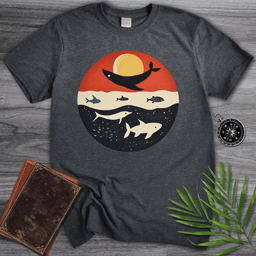 Cute Marine Mammals Graphic T Shirt Gift For Nature Lover
