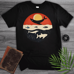 Cute Marine Mammals Graphic T Shirt Gift For Nature Lover