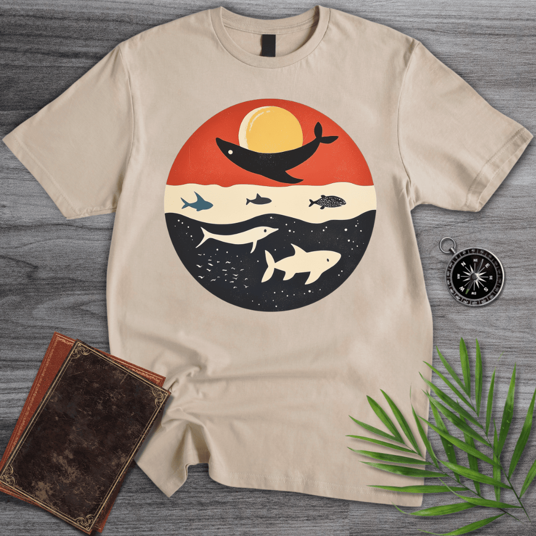 Cute Marine Mammals Graphic T Shirt Gift For Nature Lover