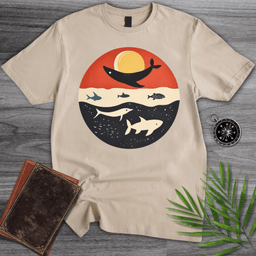 Cute Marine Mammals Graphic T Shirt Gift For Nature Lover