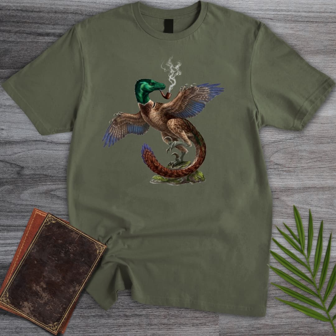 Deep In Thought Philosoraptor T Shirt Gift For Nature Lover