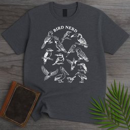 Bird Nerd T Shirt Gift For Nature Lover