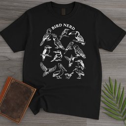 Bird Nerd T Shirt Gift For Nature Lover