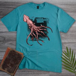 Cretaceous Kraken Tusoteuthis T Shirt Gift For Nature Lover
