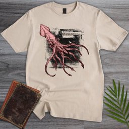 Cretaceous Kraken Tusoteuthis T Shirt Gift For Nature Lover