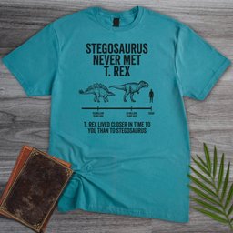 Deep Time Stegosaurus T Shirt Gift For Nature Lover