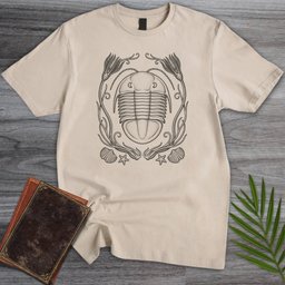 Crinoid Wreath Isotelus T Shirt Gift For Nature Lover