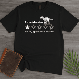 Dino 1 Star Review T Shirt Gift For Nature Lover