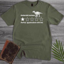 Dino 1 Star Review T Shirt Gift For Nature Lover