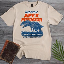 Carcharodontosaurus Mesozoic Apex T Shirt Gift For Nature Lover