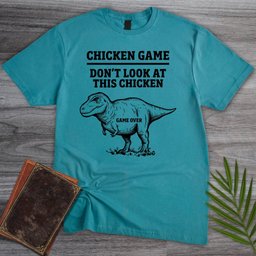 Chicken Game T Rex T Shirt Gift For Dinosaur Lover