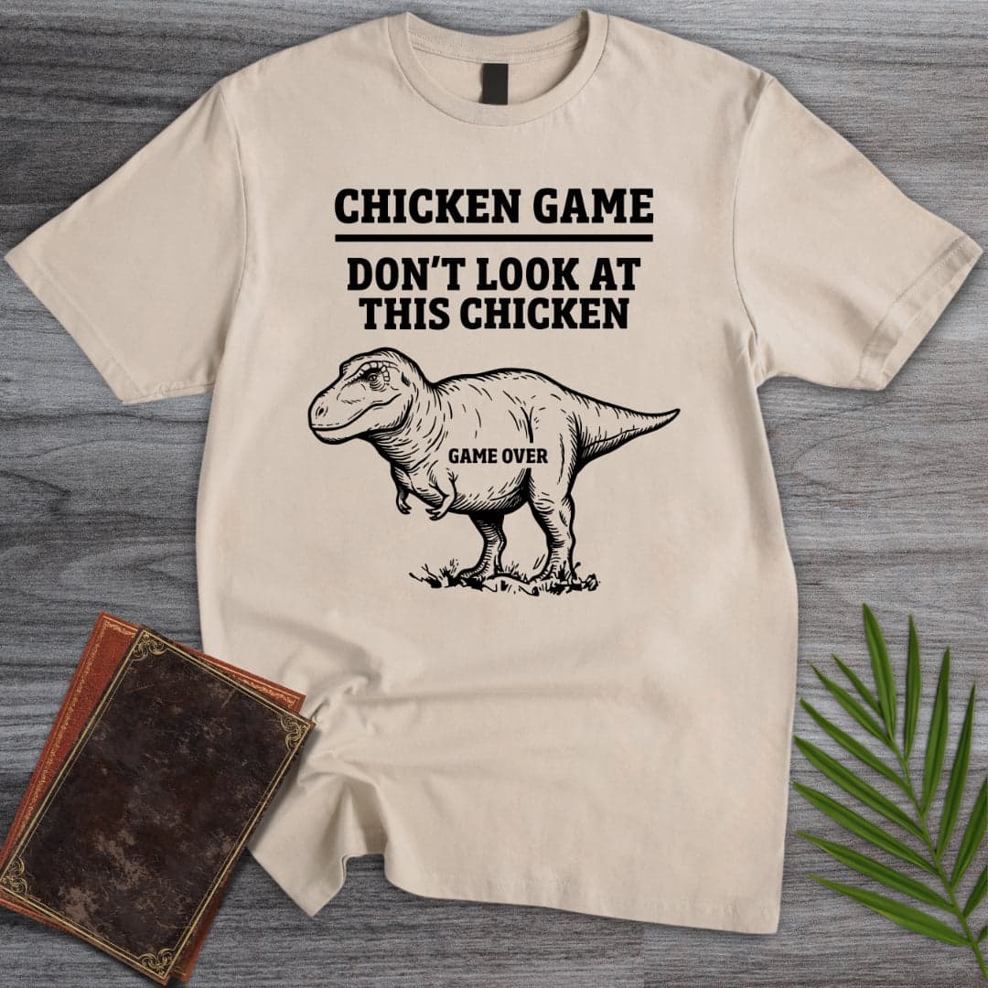 Chicken Game T Rex T Shirt Gift For Dinosaur Lover