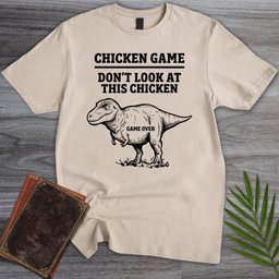 Chicken Game T Rex T Shirt Gift For Dinosaur Lover