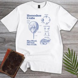 Blue Blood Horseshoe Crab T Shirt Gift For Nature Lover