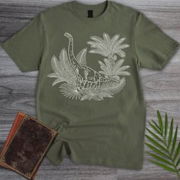 Brachiosaurus Mesozoic Arrangement T Shirt Gift For Nature Lover