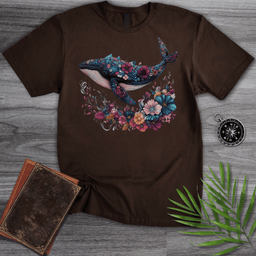 Blossom Marine Whale T Shirt Gift For Nature Lover