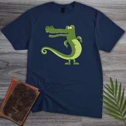 Cretaceous Croc Retro T Shirt Gift For Nature Lover