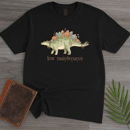 Blooming Stegosaurus T-Shirt
