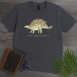 Blooming Stegosaurus T-Shirt