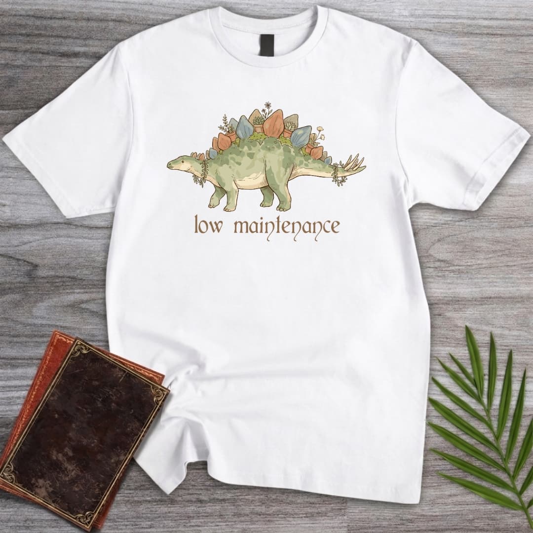 Blooming Stegosaurus T-Shirt