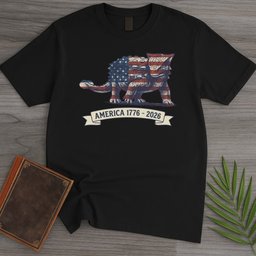 Armored Dinosaur Americas 250th T Shirt Gift For Dinosaur Lover