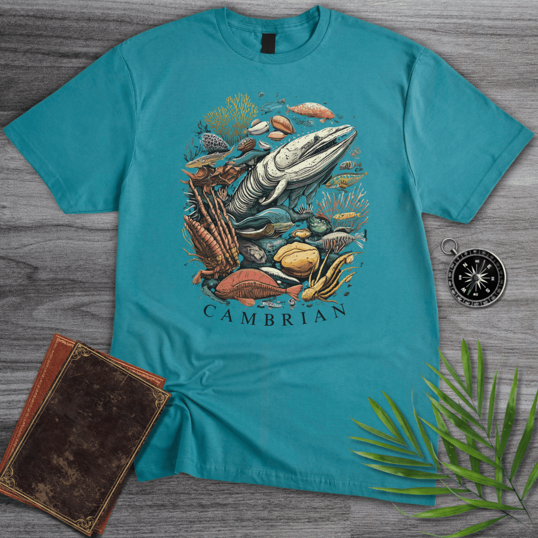 Cambrian Environment And Species T Shirt Gift For Nature Lover
