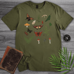 Biodiversity Forest Elements T Shirt Gift For Nature Lover