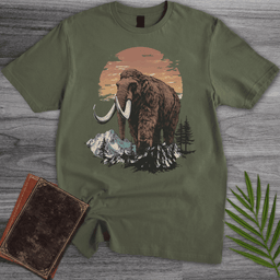 Ice Age Woolly Mammoth T Shirt Gift For Nature Lover