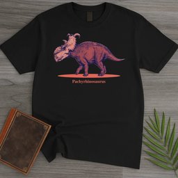 Coral Boss Pachyrhinosaurus T Shirt Gift For Nature Lover