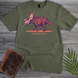 Coral Boss Pachyrhinosaurus T Shirt Gift For Nature Lover