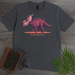 Coral Boss Pachyrhinosaurus T Shirt Gift For Nature Lover