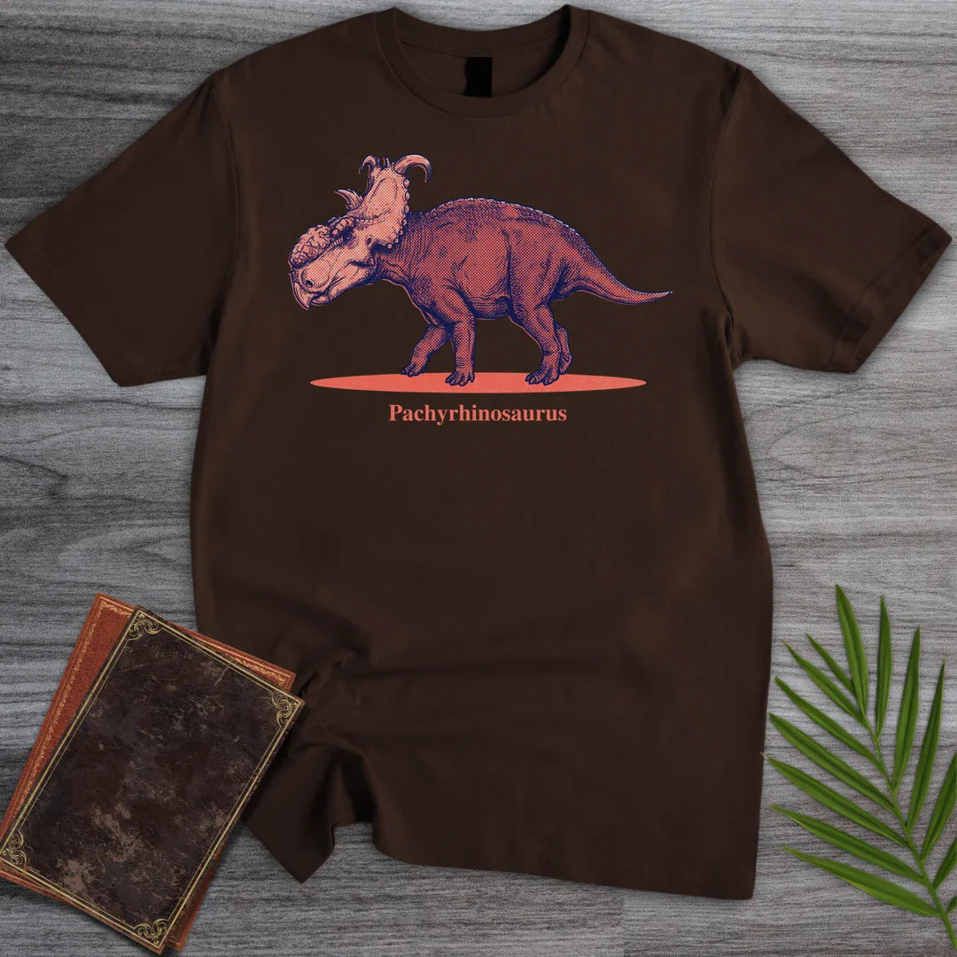 Coral Boss Pachyrhinosaurus T Shirt Gift For Nature Lover