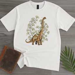 Ginko Wrapped Brachiosaurus T-Shirt