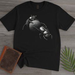 Dung Beetle Poop Pushers T Shirt Gift For Nature Lover