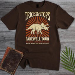 Farewell Tour Triceratops T Shirt Gift For Dinosaur Lover