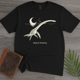 Dreaming Plesiosaur T-Shirt