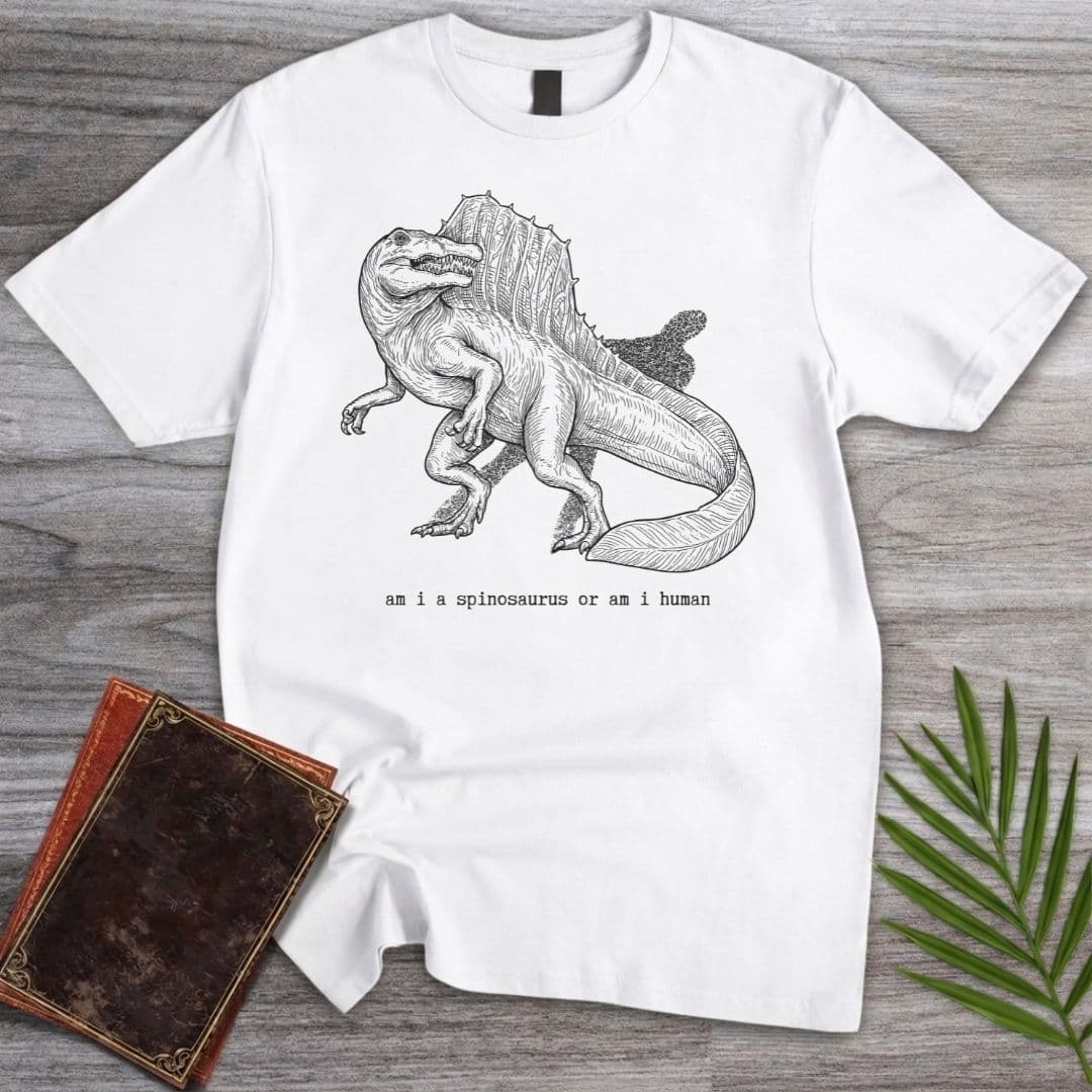 Human Or Dino T Shirt Gift For Nature Lover