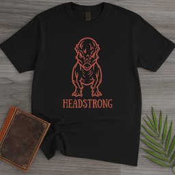 Headstrong Pachycephalosaurus T Shirt Gift For Nature Lover
