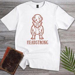 Headstrong Pachycephalosaurus T Shirt Gift For Nature Lover