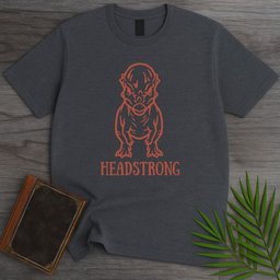 Headstrong Pachycephalosaurus T Shirt Gift For Nature Lover