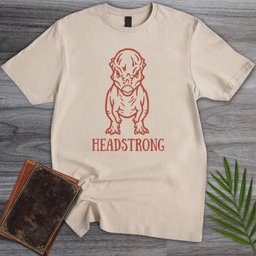 Headstrong Pachycephalosaurus T Shirt Gift For Nature Lover