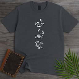 Herbivorous Dinosaur Moon T-Shirt